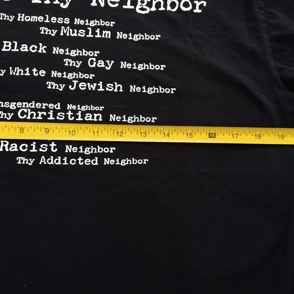 Love thy Neighbor t-shirt - Picture 6 of 7
